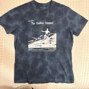 Outerknown Navy Tie-Dye 'The Endless Summer' Graphic Tee